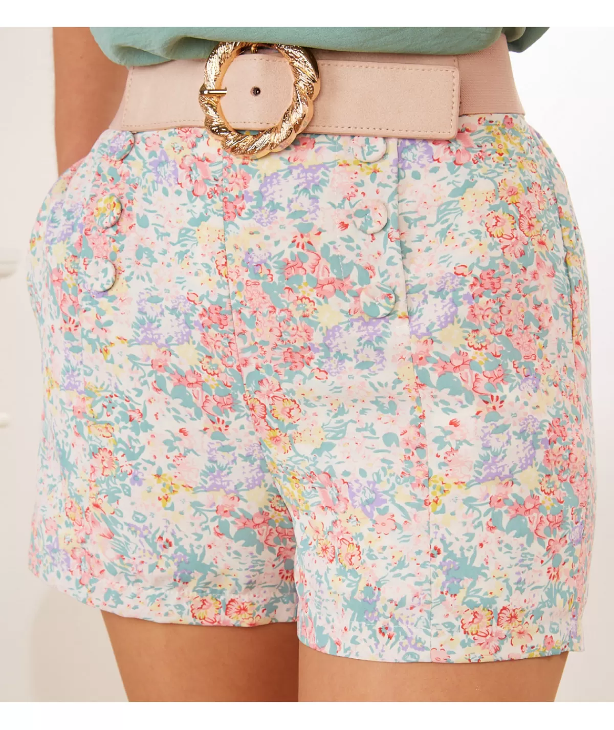 La boutique de Lilie Jupes / Shorts>SHORT BENEDICTE Blanc