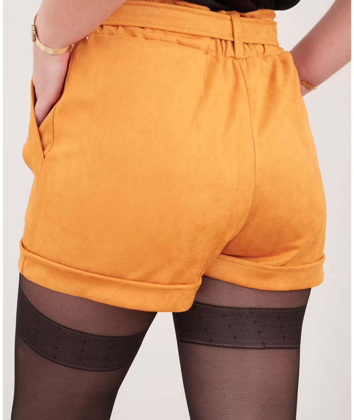 La boutique de Lilie Jupes / Shorts>SHORT HARMONY II Moutarde