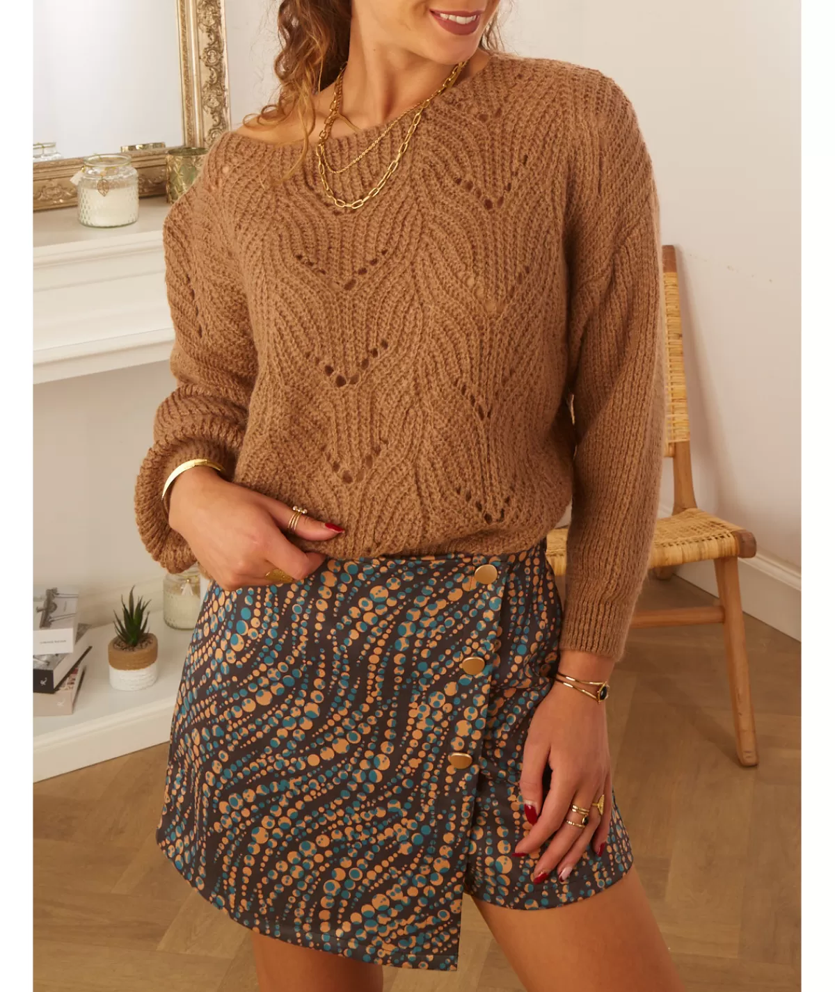 La boutique de Lilie Jupes / Shorts>SHORT JEREMIA Marine