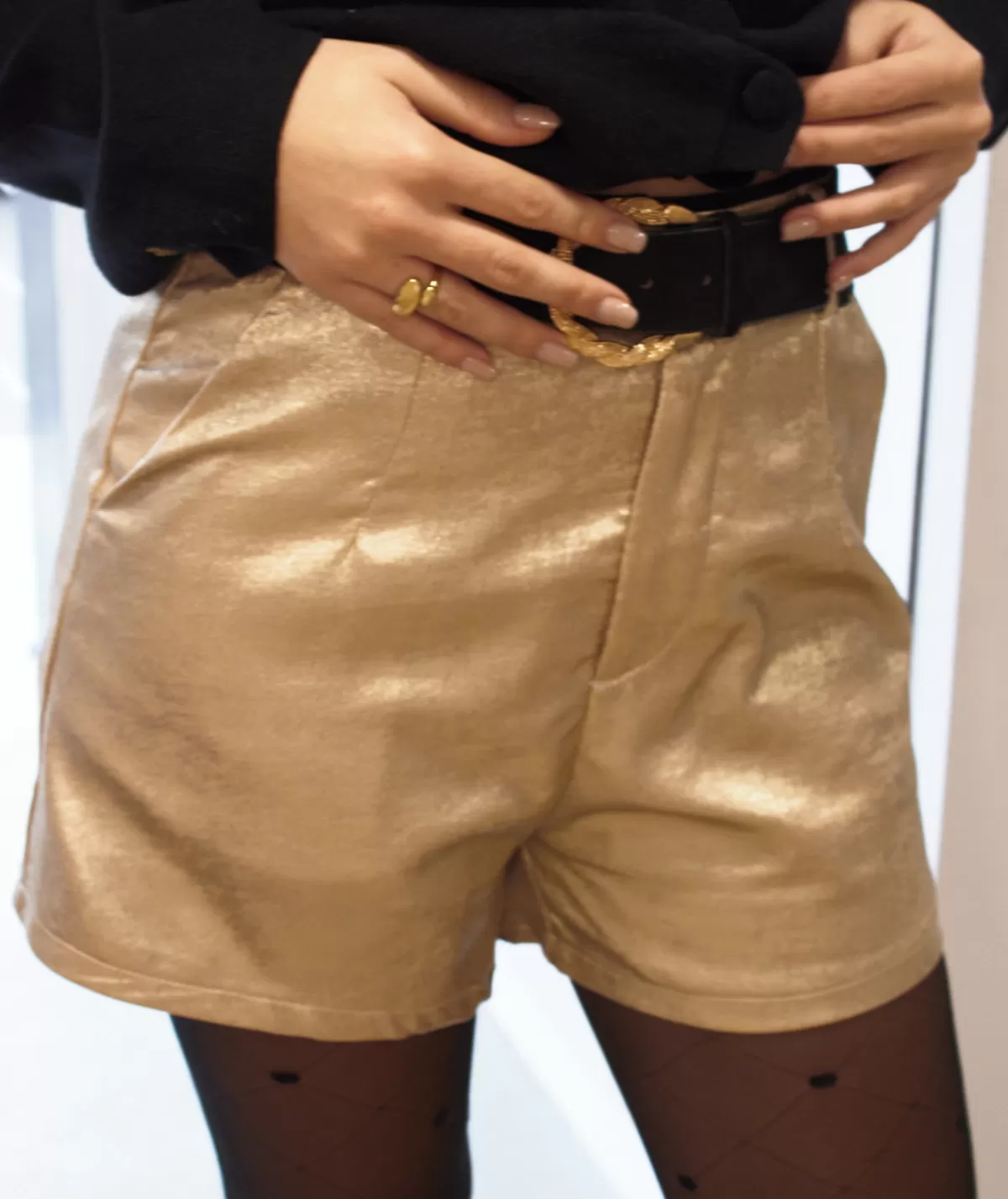 La boutique de Lilie Jupes / Shorts>SHORT TROUDY Dore