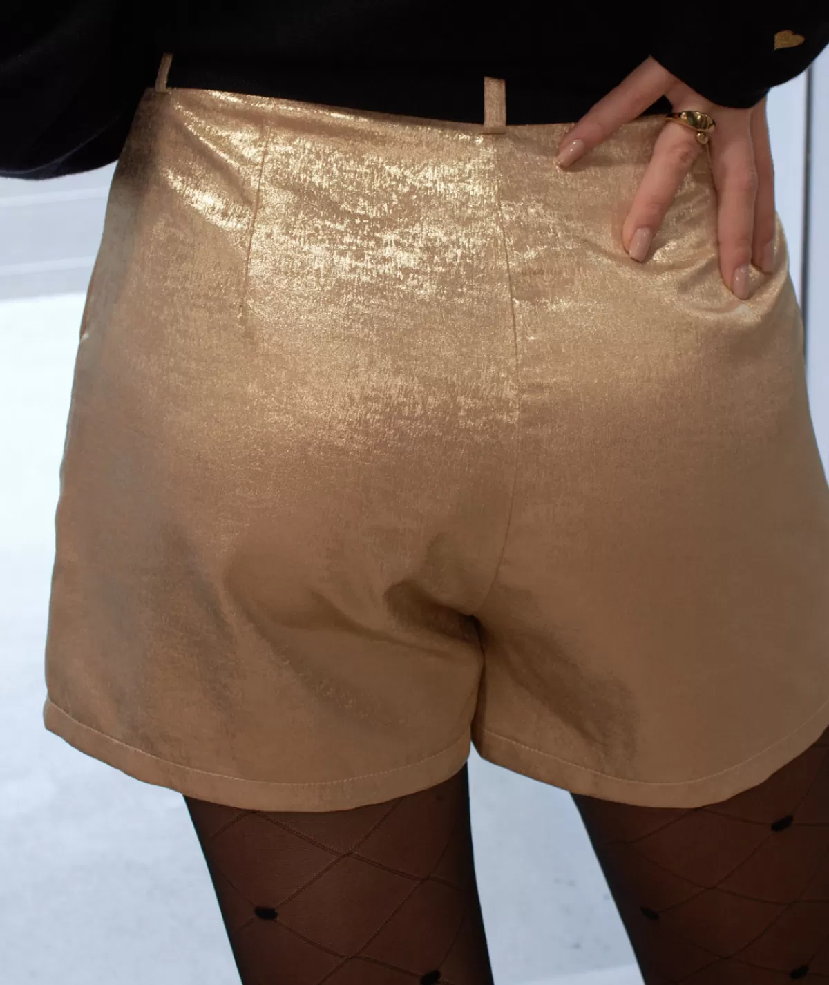 La boutique de Lilie Jupes / Shorts>SHORT TROUDY Dore