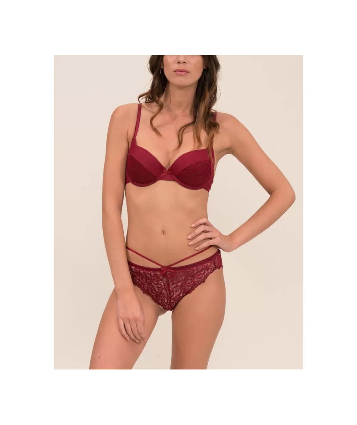 La boutique de Lilie Lingerie & Bain>SOUTIEN GORGE BRENDA Bordeaux