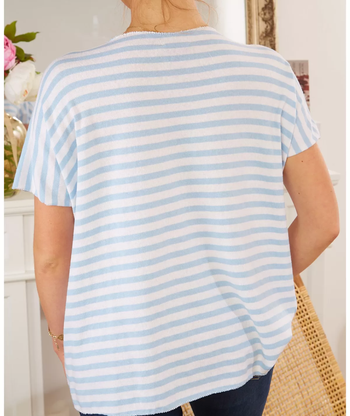 La boutique de Lilie T-shirts>TEE-SHIRT CALIFORNIA Bleuciel