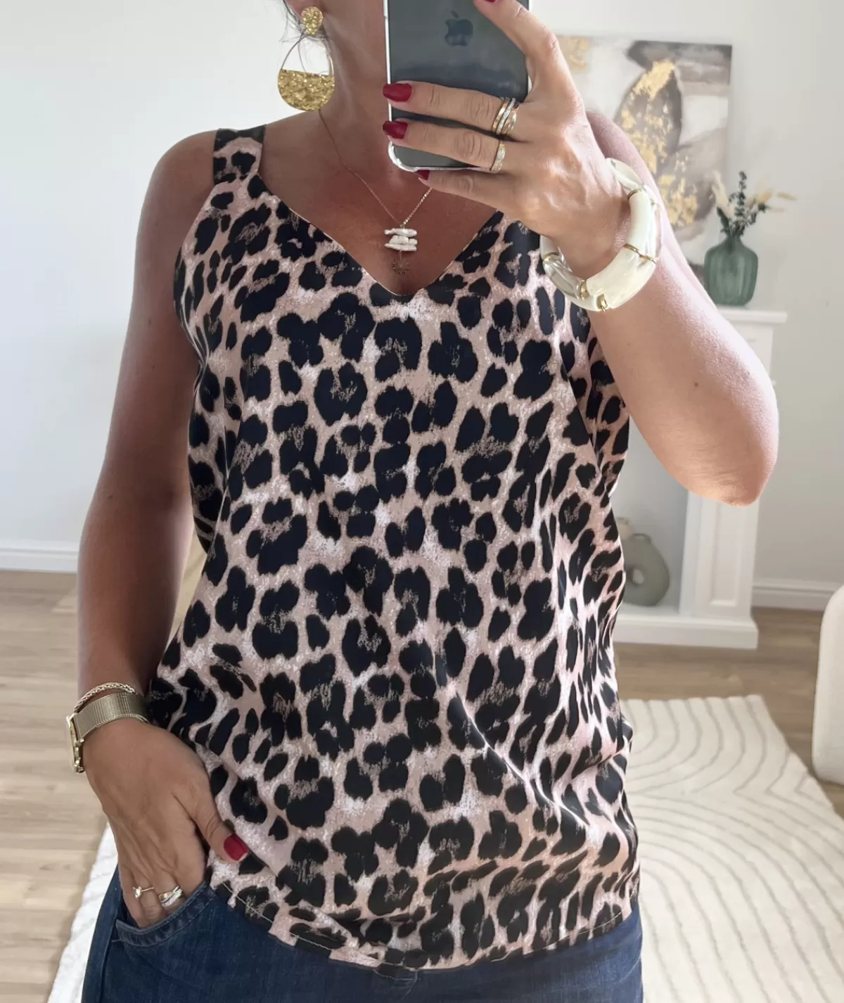 La boutique de Lilie Tops / Blouses>TOP CLEOPATRE Camel