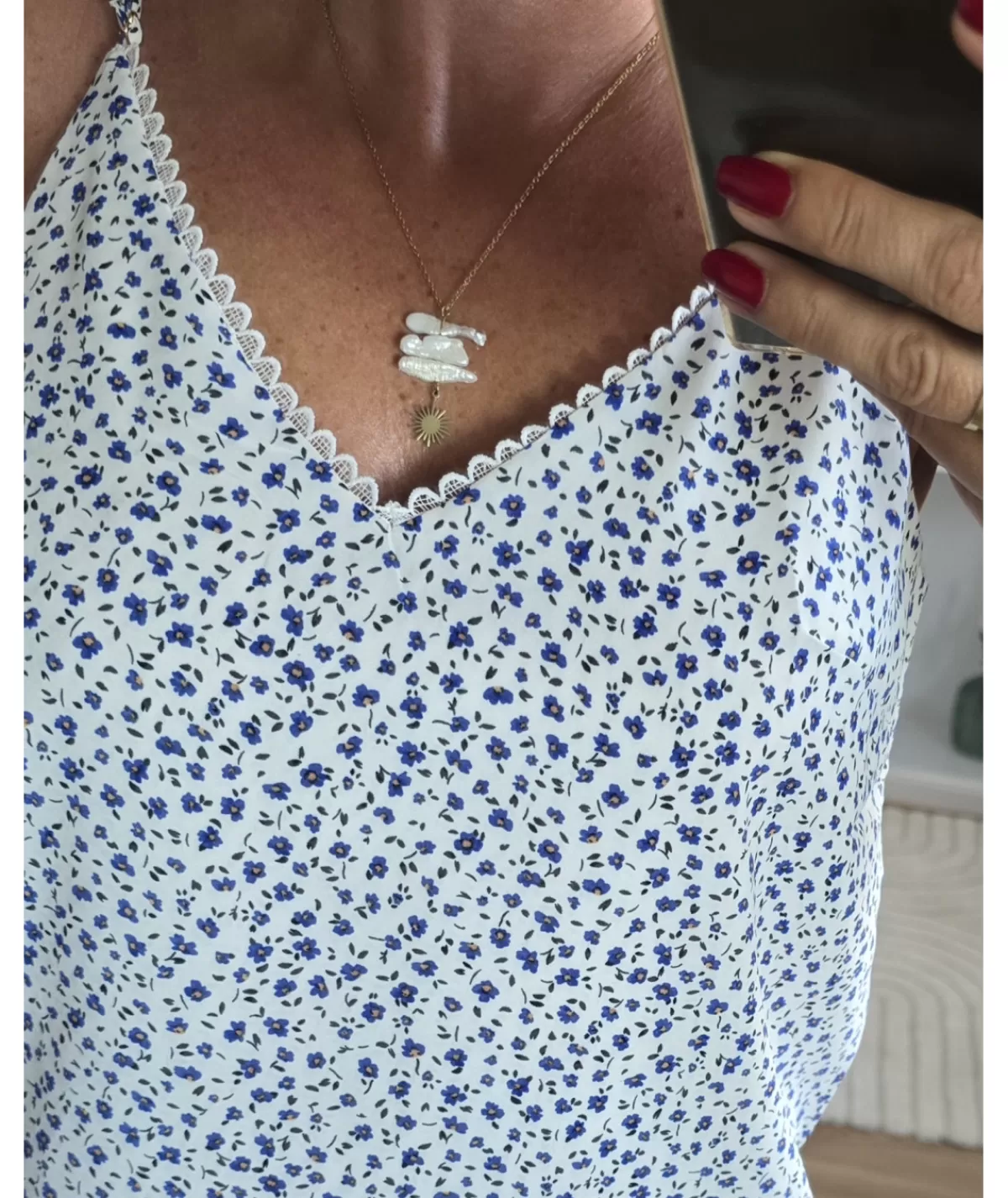 La boutique de Lilie Tops / Blouses>TOP CORALIE Blanc