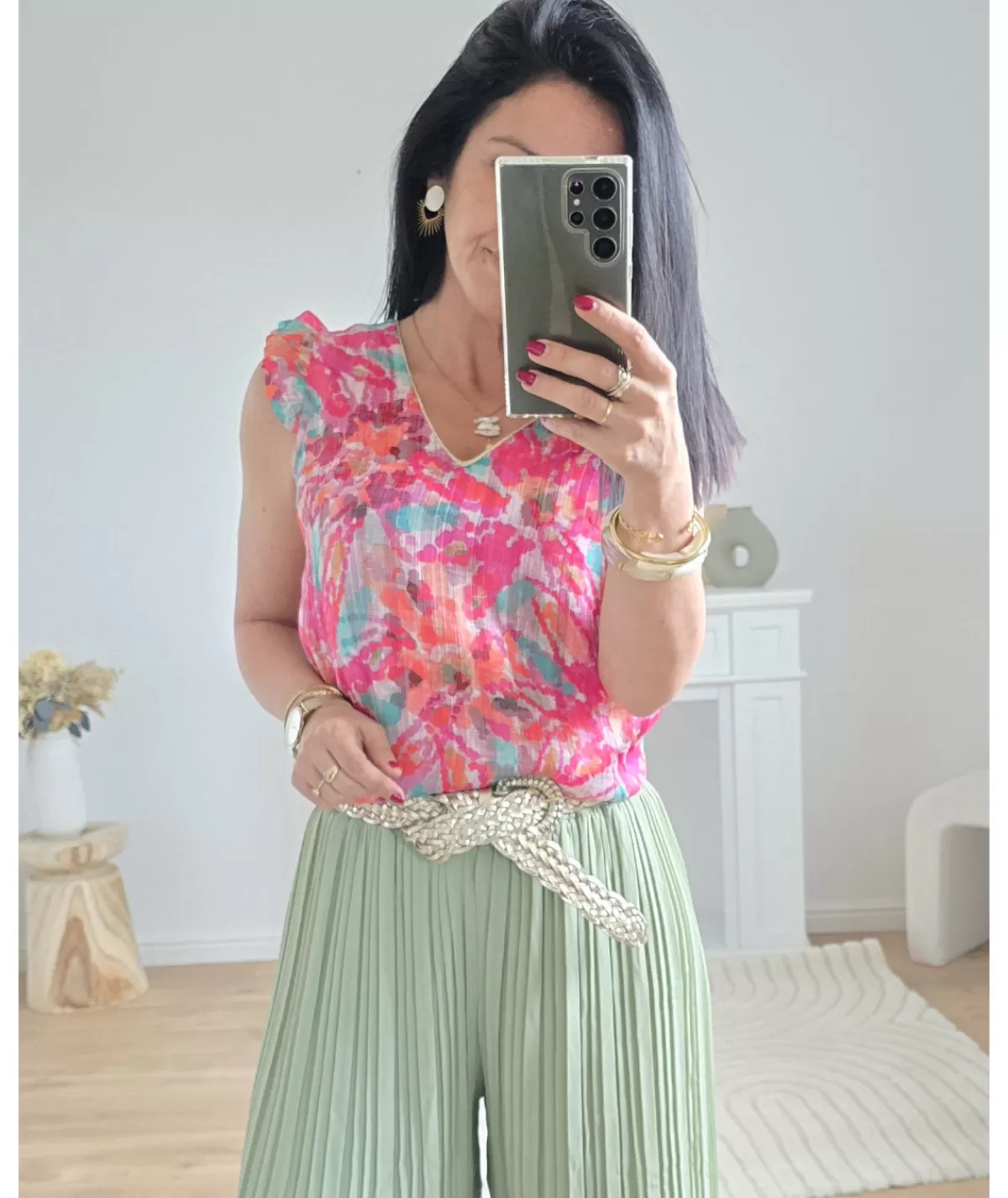La boutique de Lilie Tops / Blouses>TOP EMILIA Rose