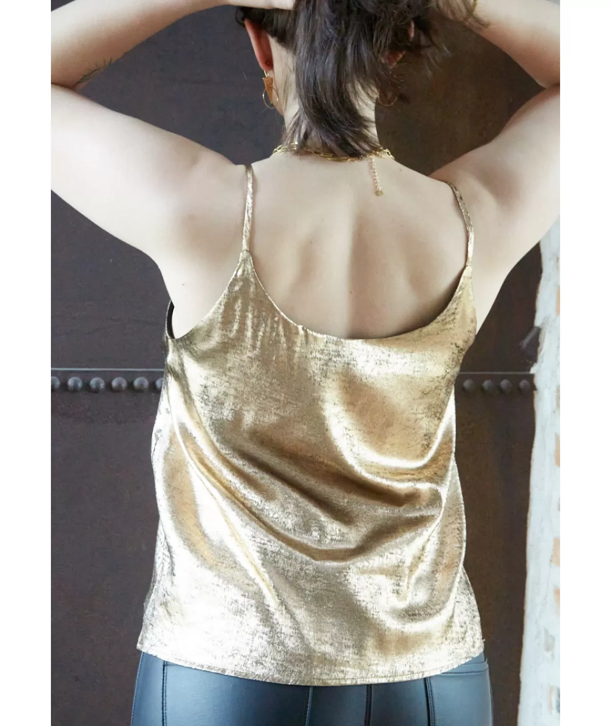 La boutique de Lilie Tops / Blouses>TOP GABILA Bronze