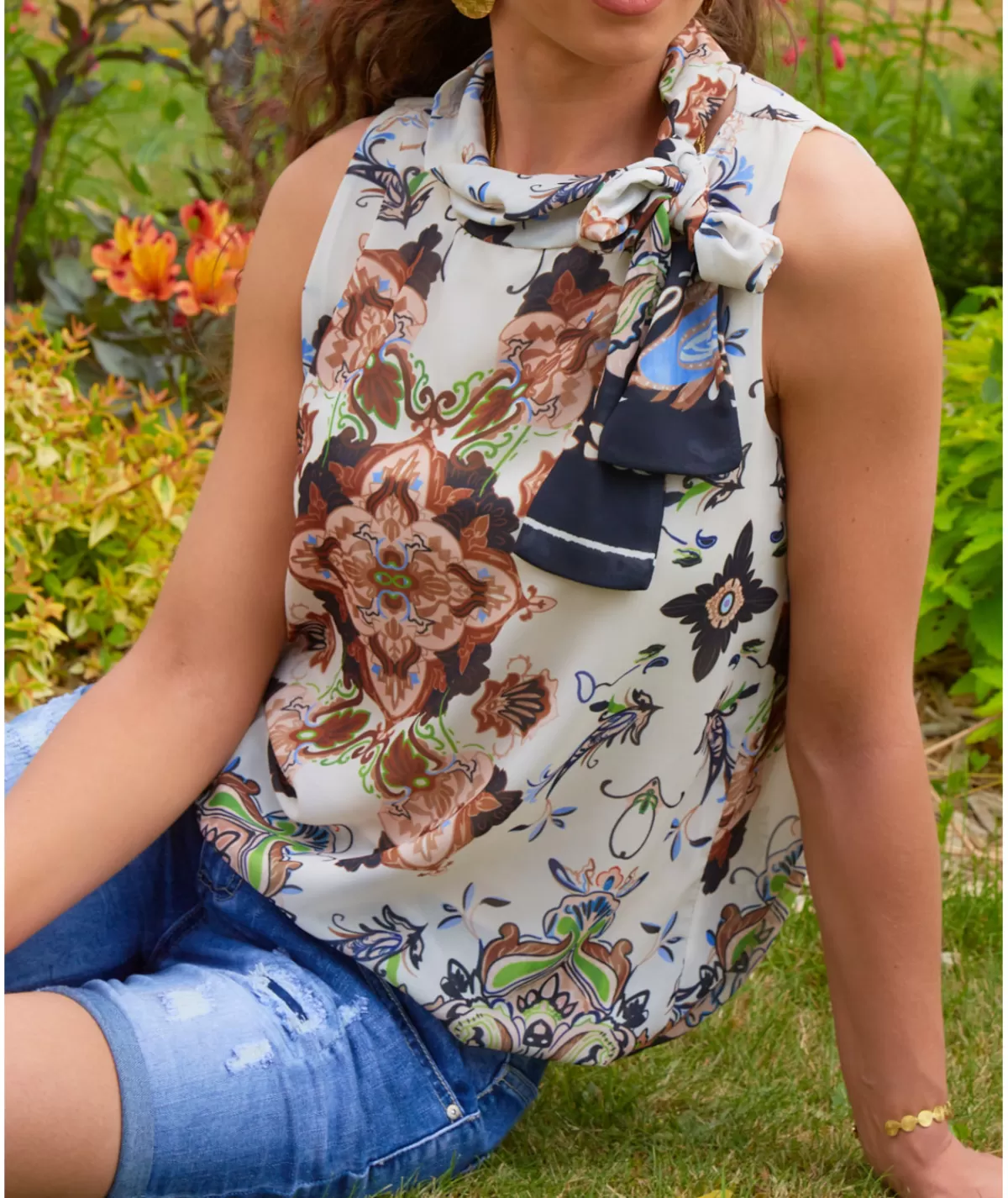 La boutique de Lilie Tops / Blouses>TOP INGRID Noir