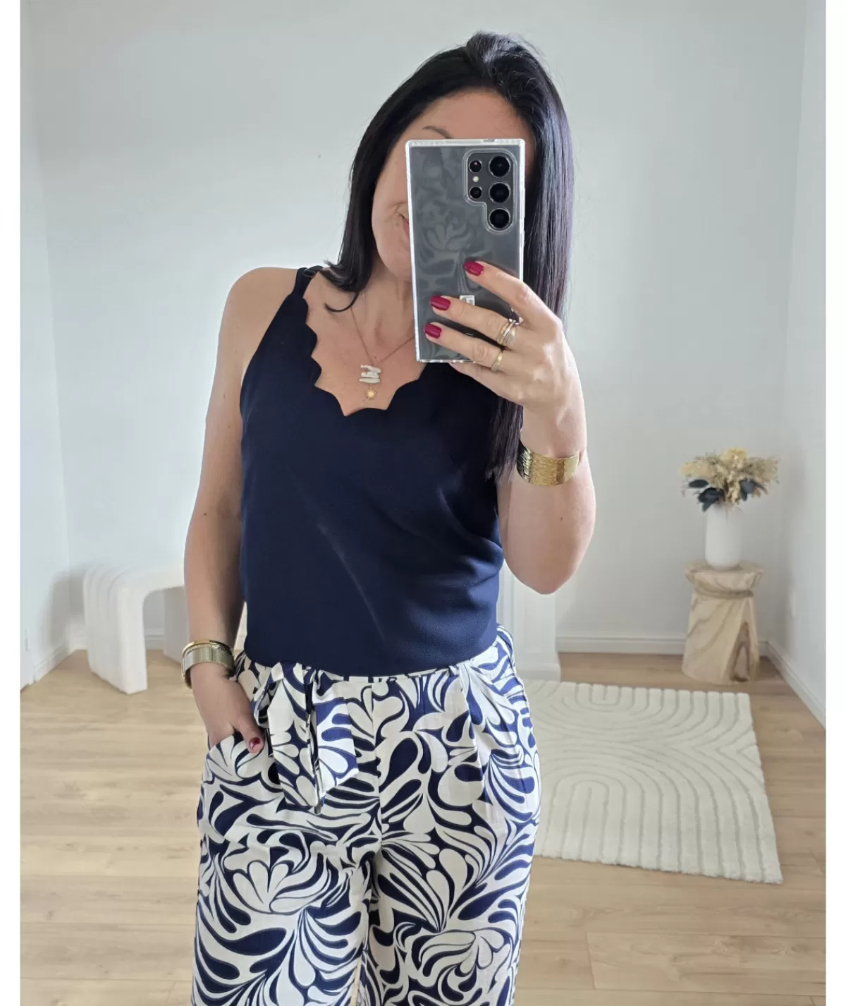 La boutique de Lilie Tops / Blouses>TOP JENAH II Marine