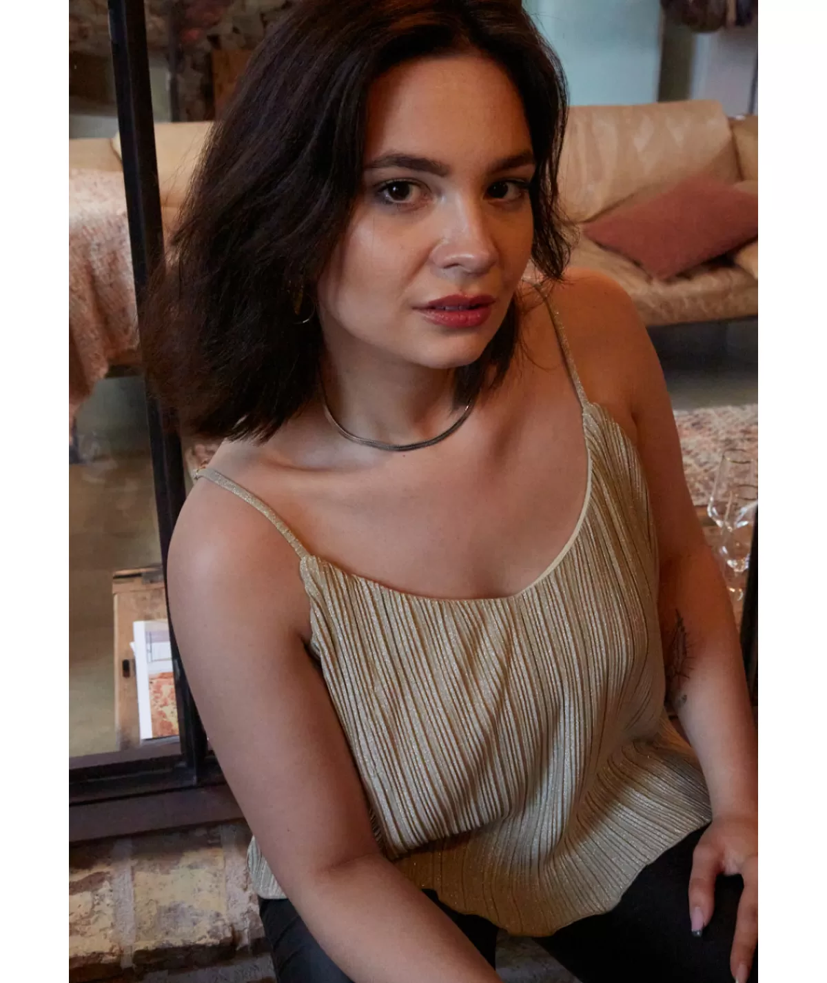 La boutique de Lilie Tops / Blouses>TOP JOSY Dore