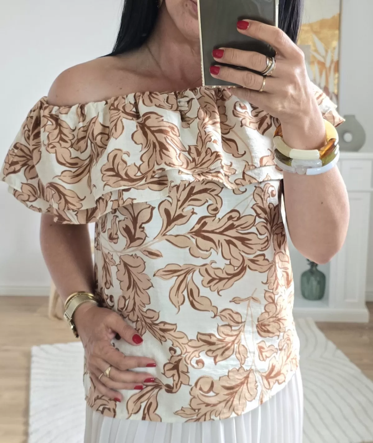 La boutique de Lilie Tops / Blouses>TOP LADISLAS Taupe