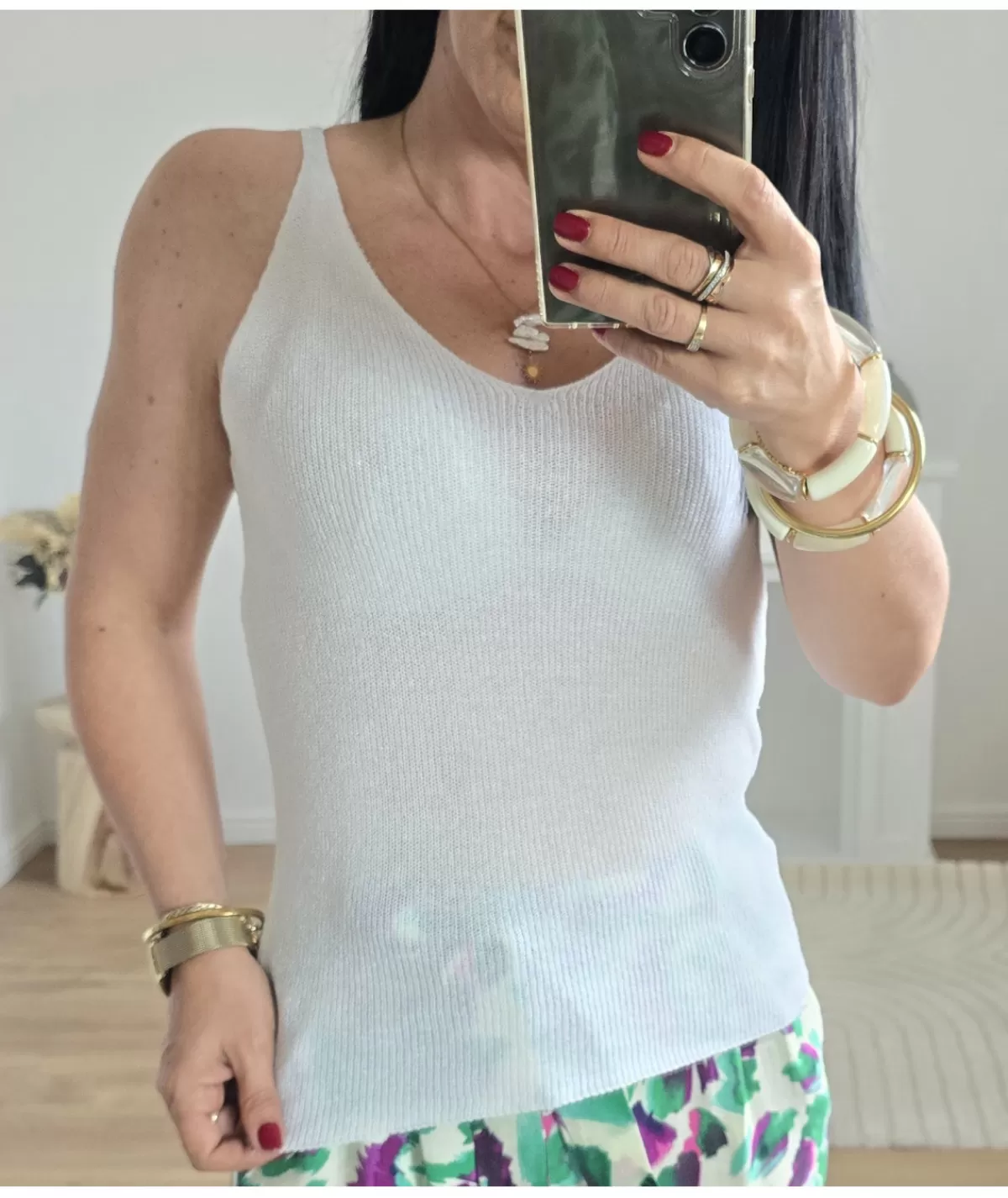 La boutique de Lilie Tops / Blouses>TOP LILWENN Blanc