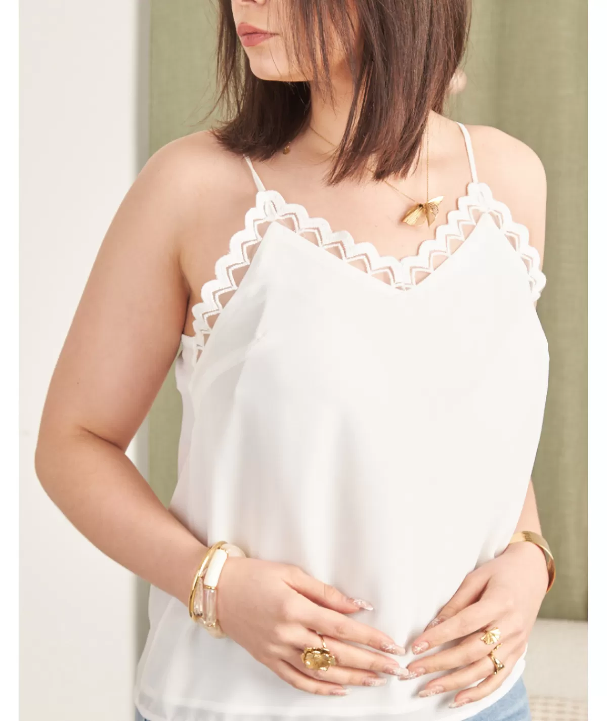 La boutique de Lilie Tops / Blouses>TOP LOLITA - Blanc