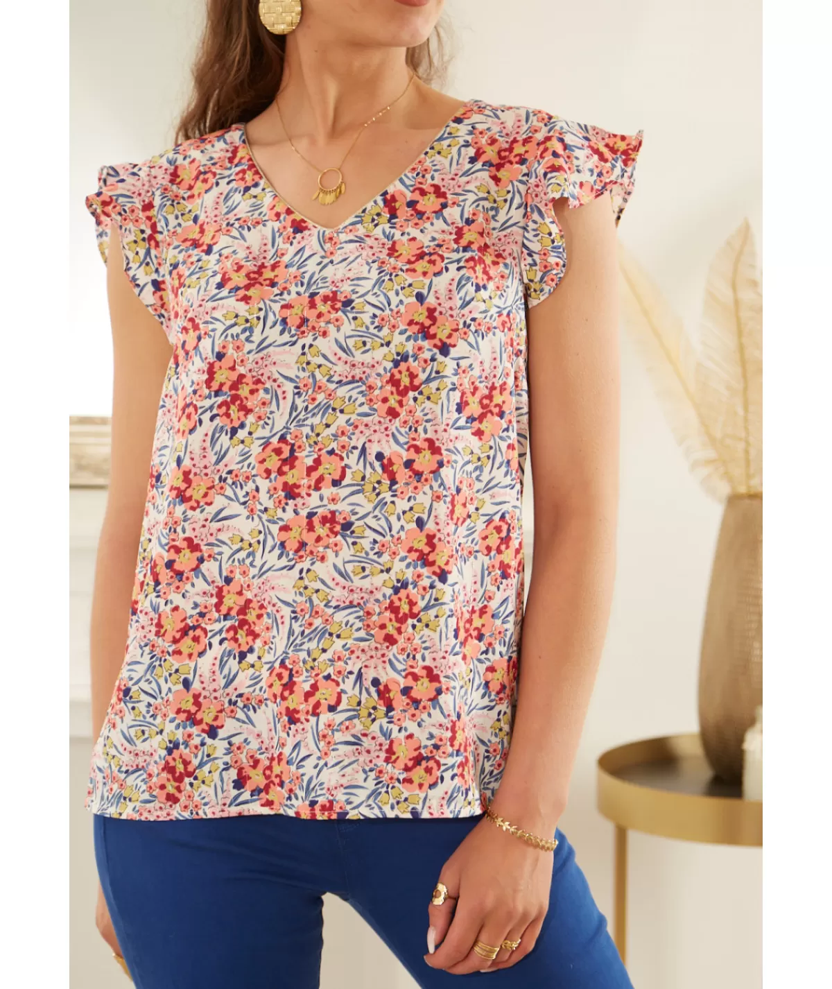 La boutique de Lilie Tops / Blouses>TOP SOPHIE Rose
