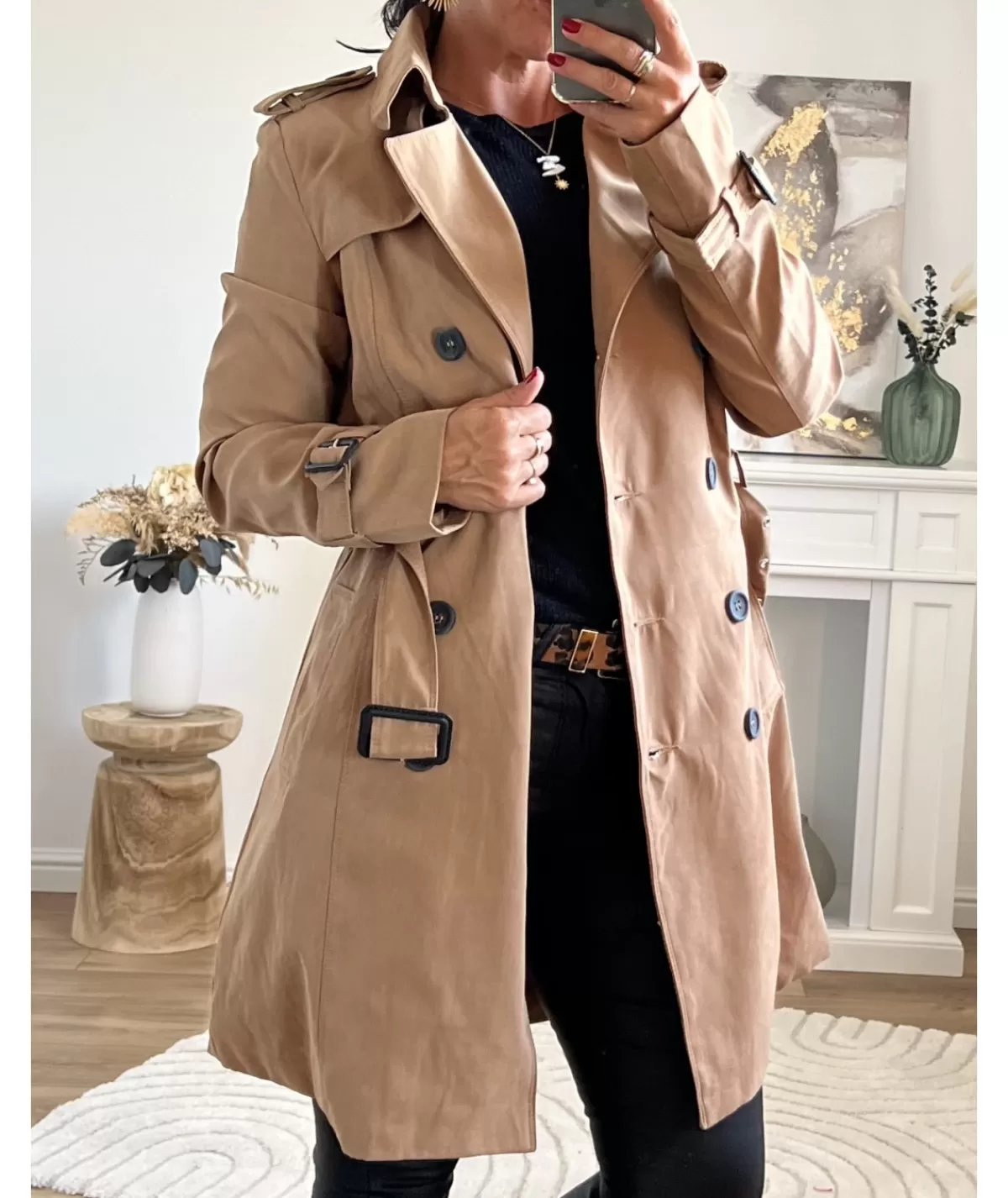 La boutique de Lilie Manteaux | Vestes>TRENCH JONATHAN Taupe