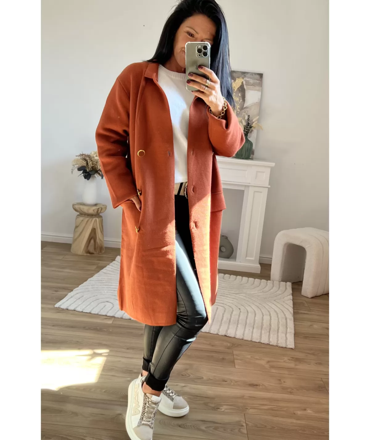 La boutique de Lilie Vestes>VESTE ADRIEN Rouille
