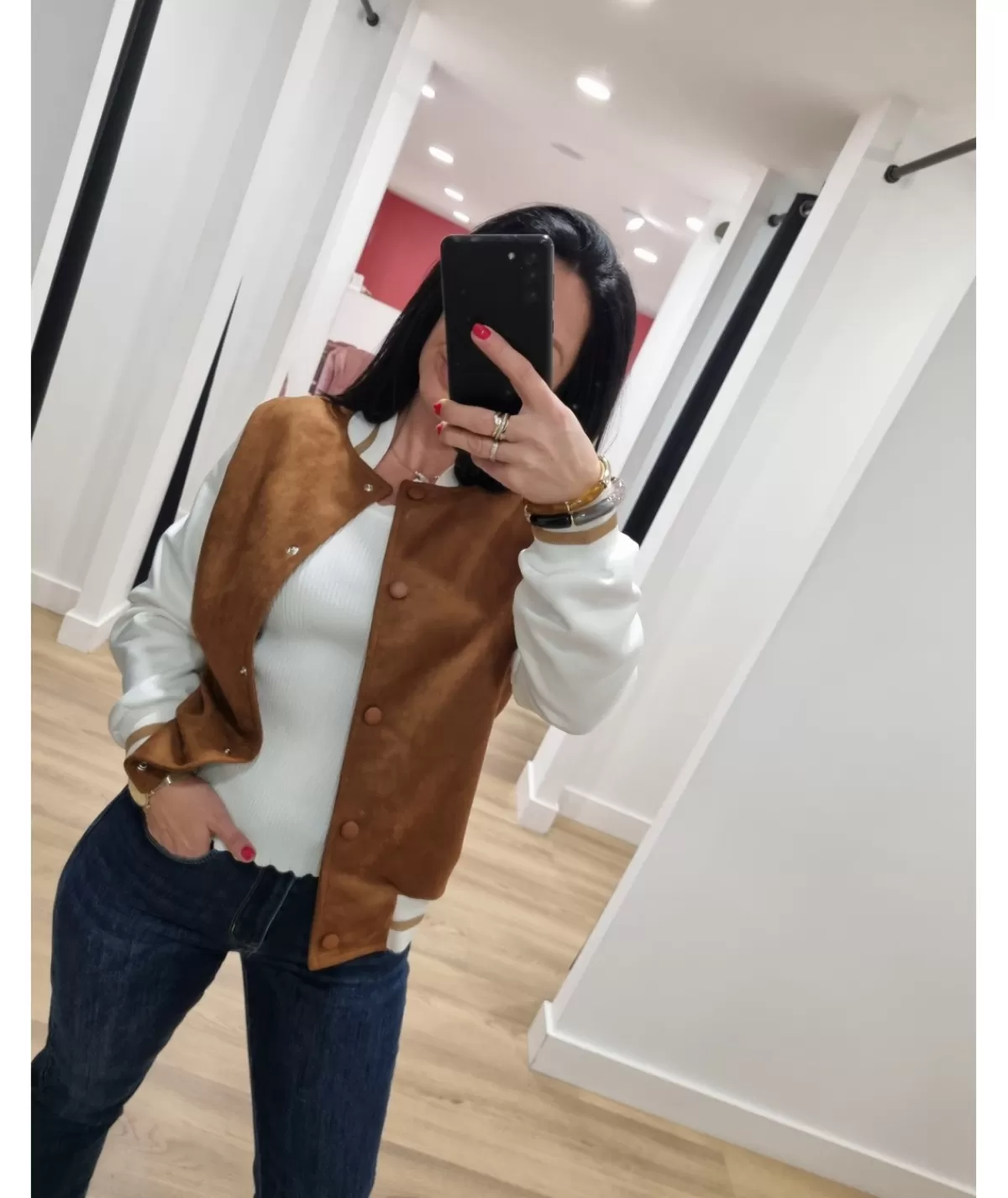 La boutique de Lilie Vestes>VESTE CARLA Camel
