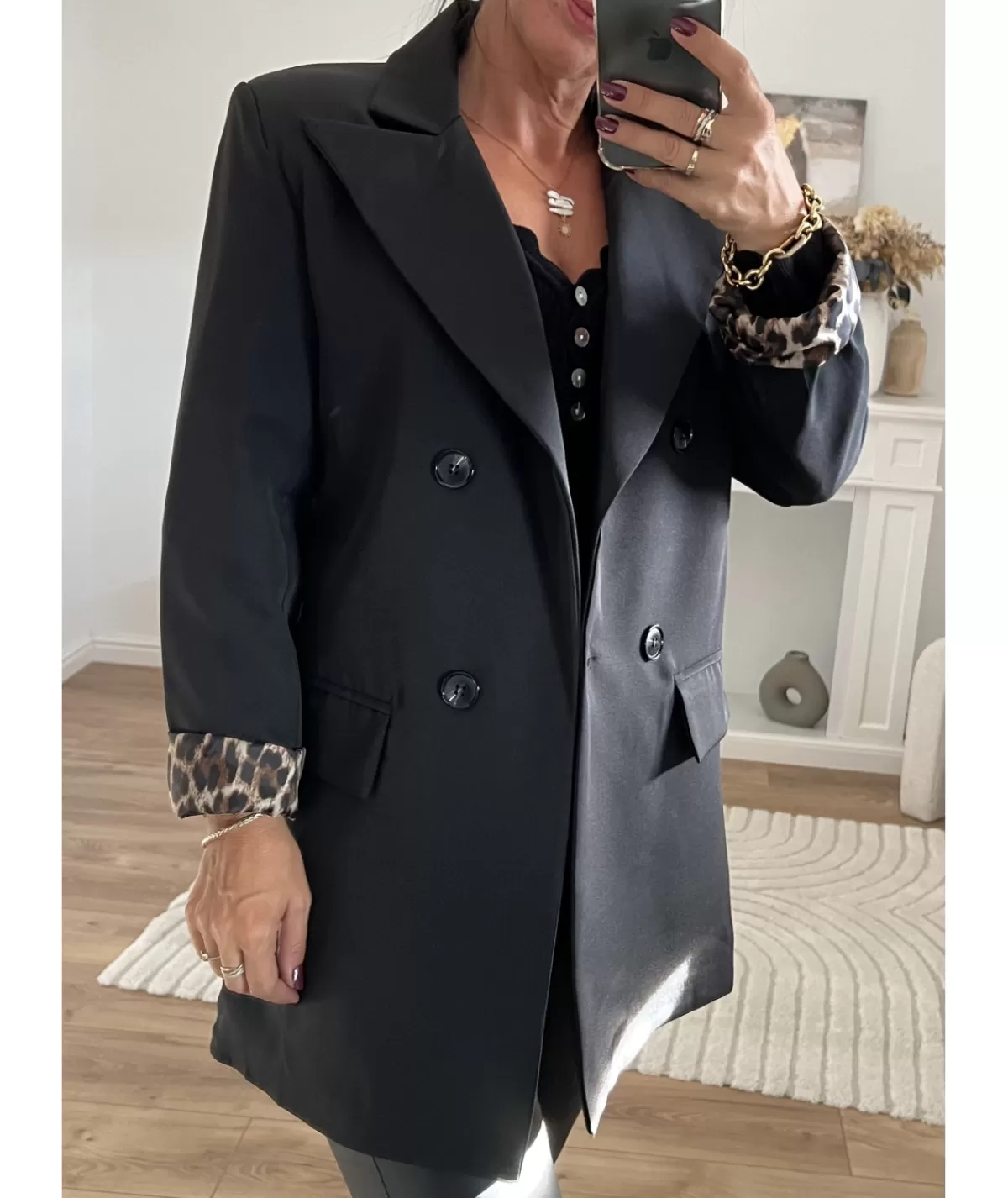 La boutique de Lilie Vestes>VESTE CORENTIN Noir