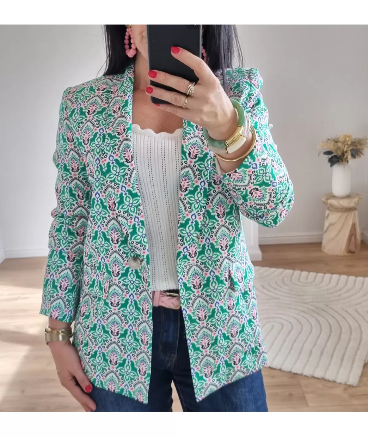 La boutique de Lilie Vestes>VESTE DONATIEN Vert