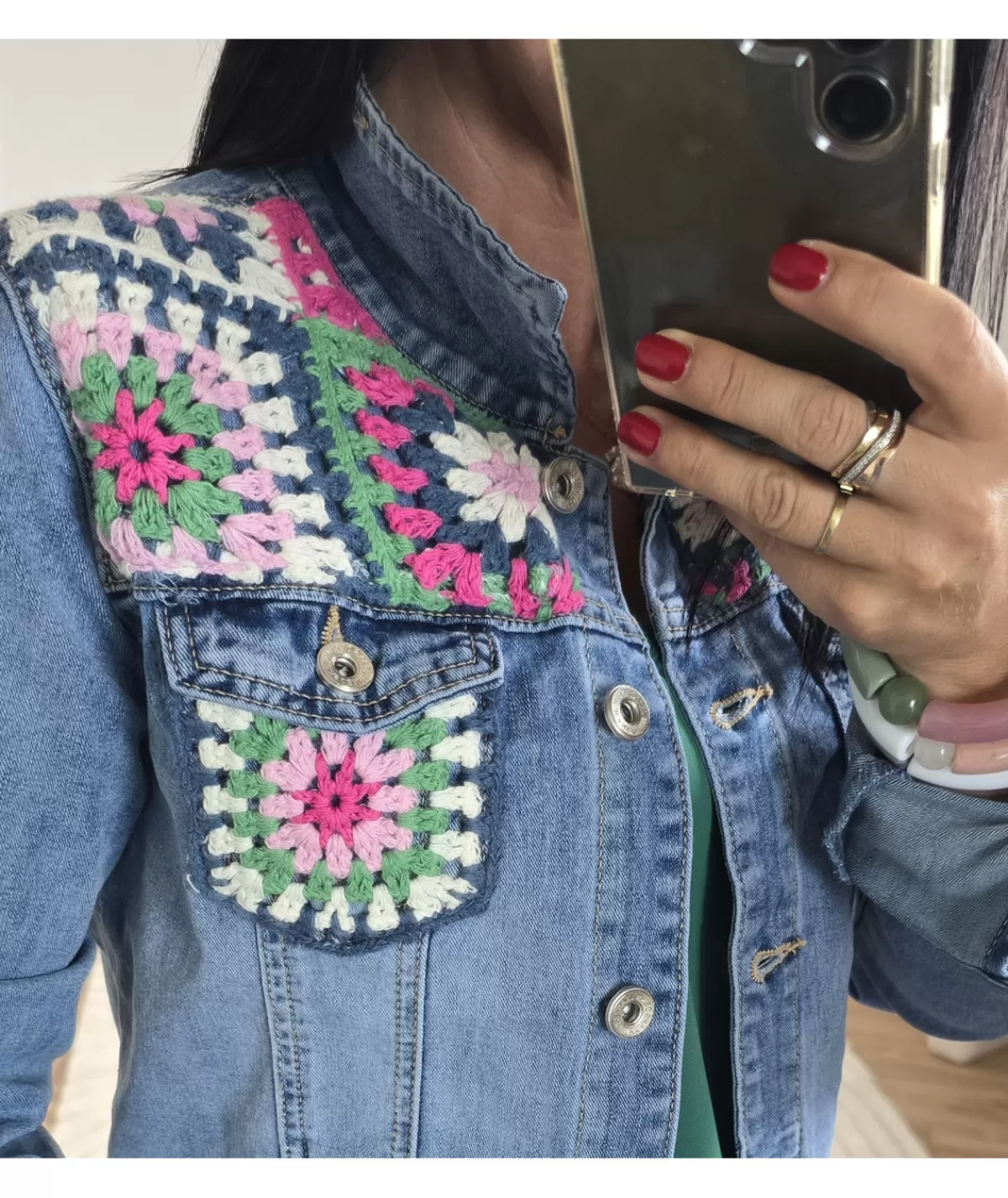 La boutique de Lilie Vestes>VESTE EN EULALIE Jeans