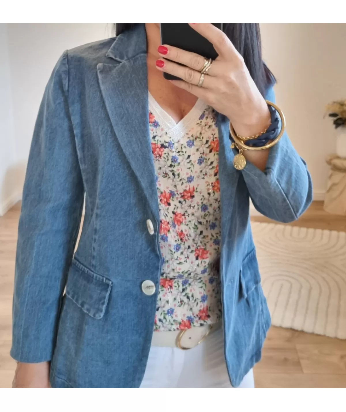 La boutique de Lilie Vestes>VESTE JOVIA BRUT Jeans