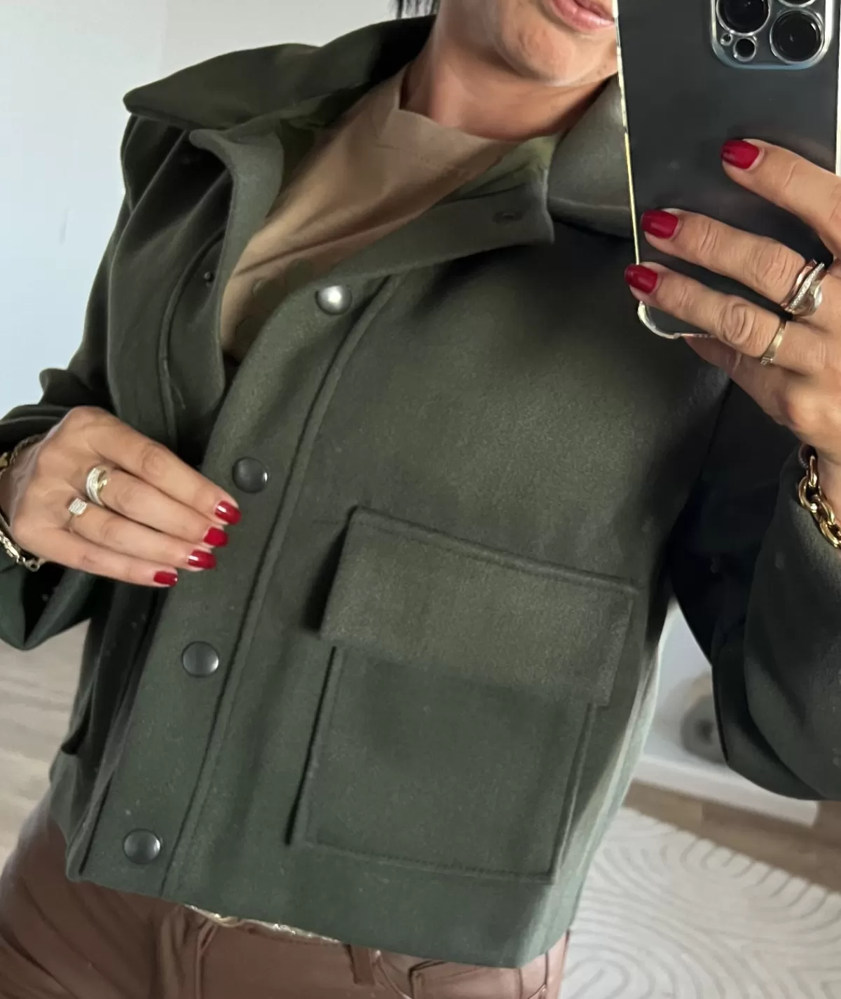 La boutique de Lilie Vestes>VESTE NOE Kaki