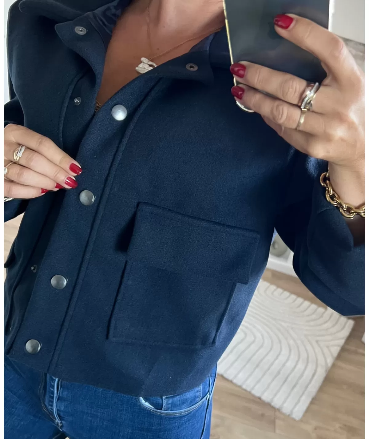 La boutique de Lilie Vestes>VESTE NOE Marine