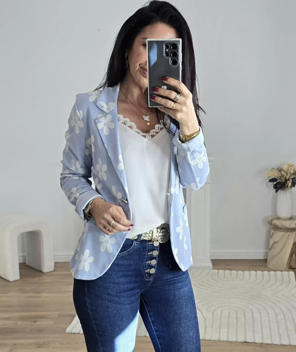 La boutique de Lilie Vestes>VESTE SOURAYA Bleuciel